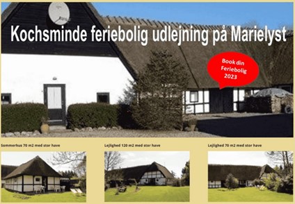 Ferielejlighed på 70 m2 til 6-8 personer med stor have  - udlejes på Bøtø | Marielyst Strand