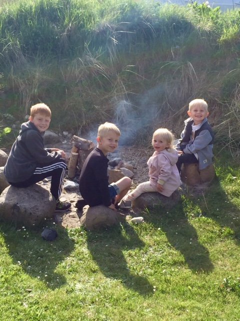 B�lplads ved huset