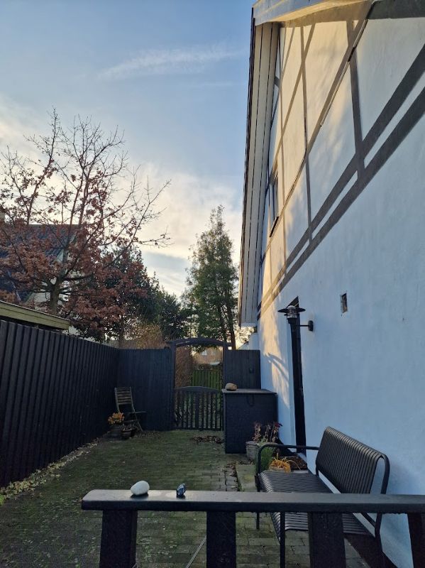 Terrasse ved hoveddr TH