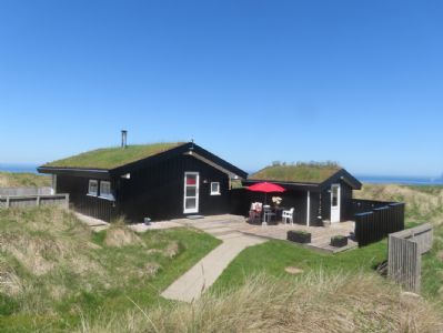 Blokhus. Sommerhus til 4 personer. Panoramaudsigt over Jammerbugten Fri Wi-Fi