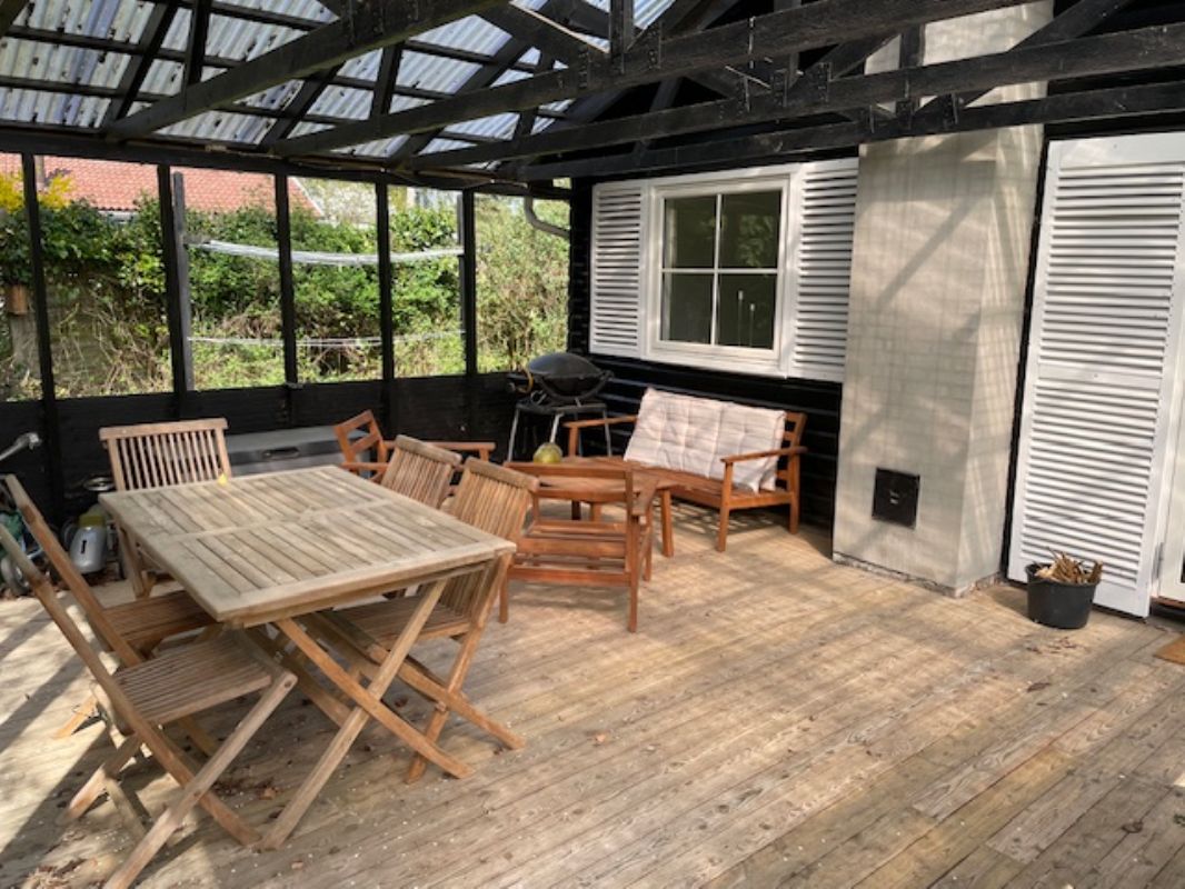 Overdkket terrasse 