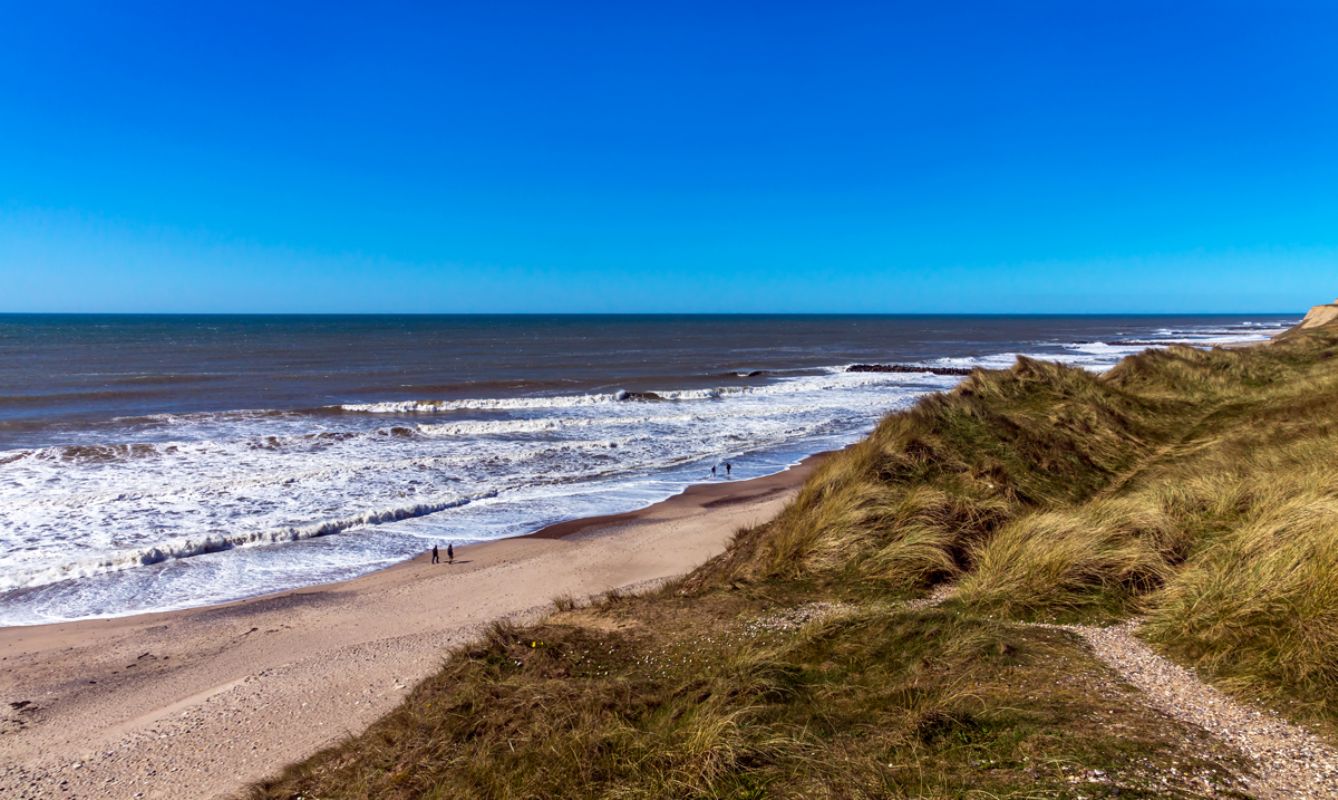 Landskab og strand Veders KlitDnen und Strand Veders Klit