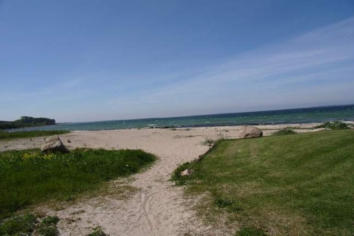 Strand ca.10- 15 minutters cykel afstand fra feriebolig