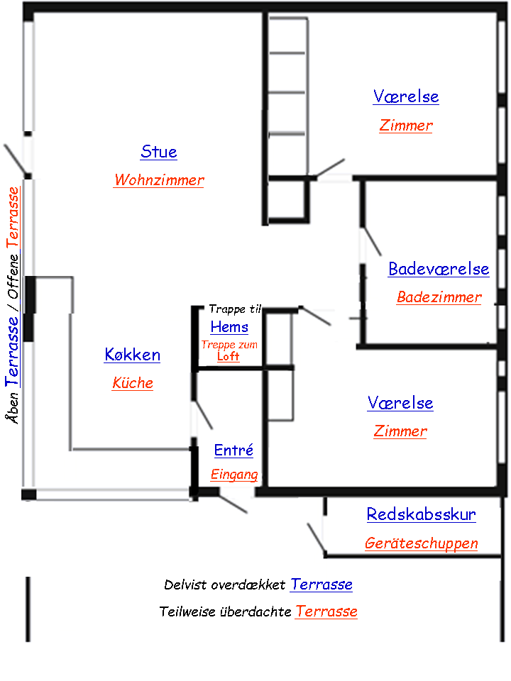 Grundplan Hus #1868 - ogs kaldet 