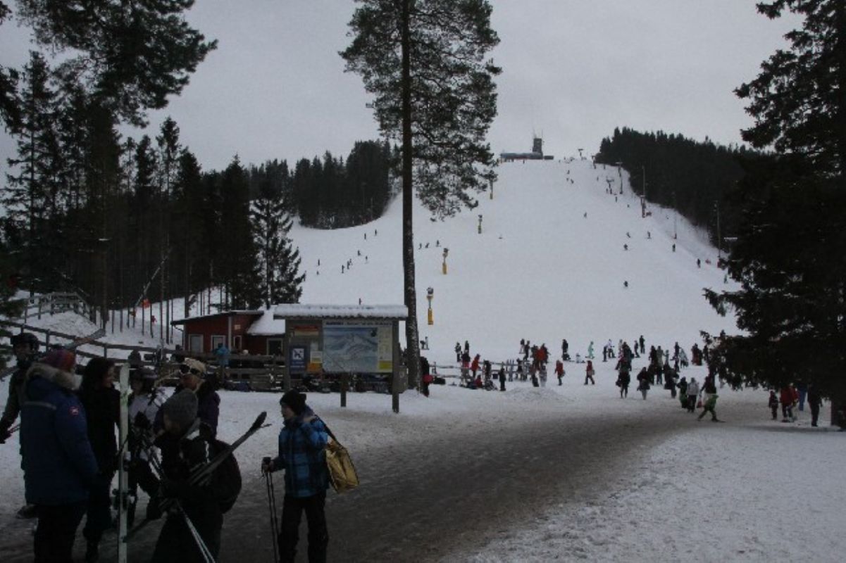 Isaberg skisportsted 50 km fra Remma