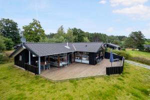 Luxus-Ferienhaus fr 8 Personen - Ebeltoft / Mols / Djursland mit Blick aufs Wasser und kostenlosem Highspeed-Internet