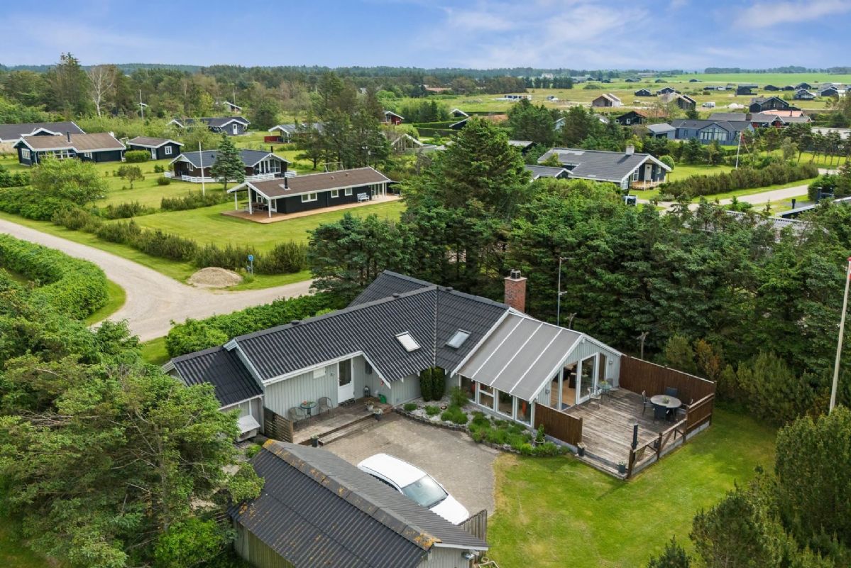 Alletiders sommerhus p Kristavej 4, Grnhj. Lkken.