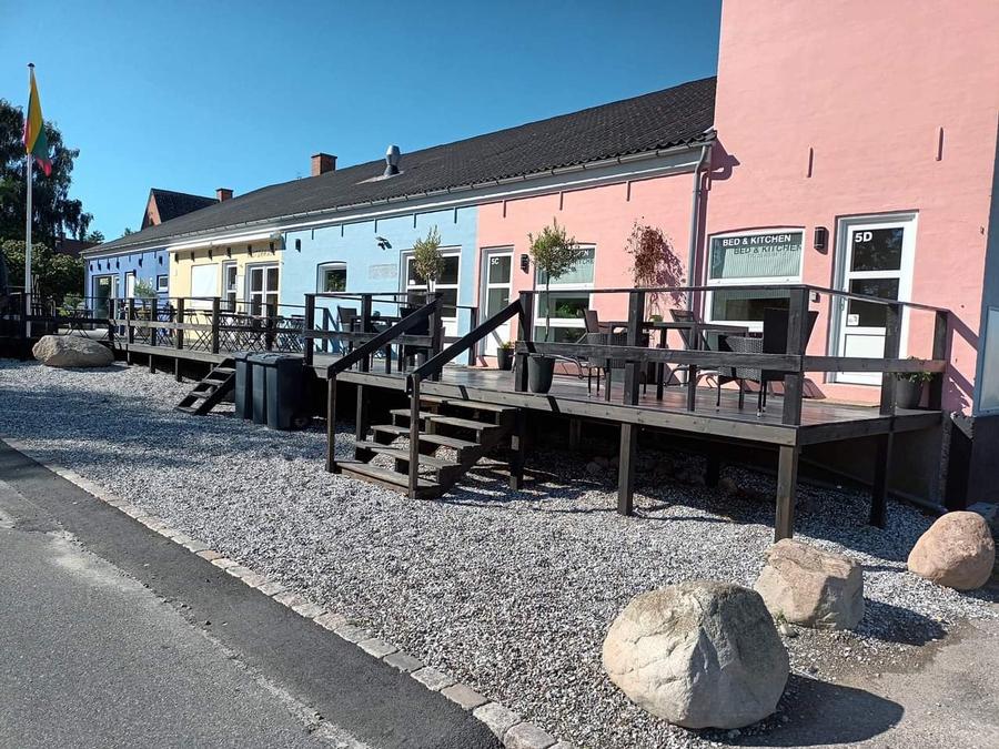 Hyggelig ferielejlighed, bed and kitchen for 2 personer på Ærø med fantastisk beliggenhed