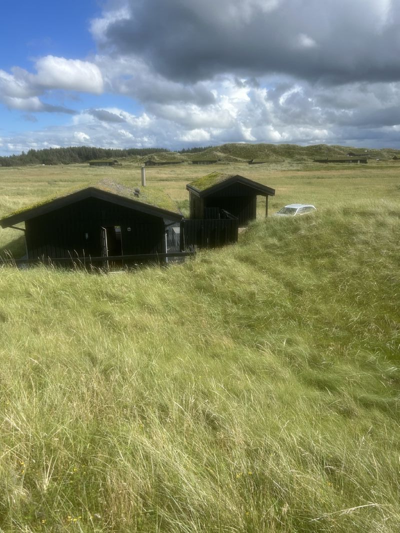 Udsigt over huset  mod st.