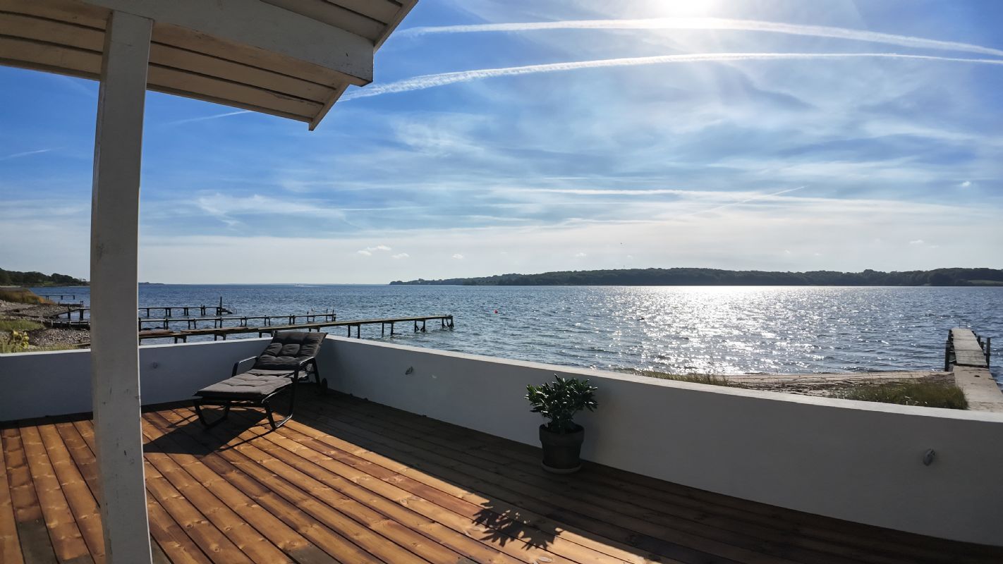 Stranden er perfekt til b�rn og voksne.