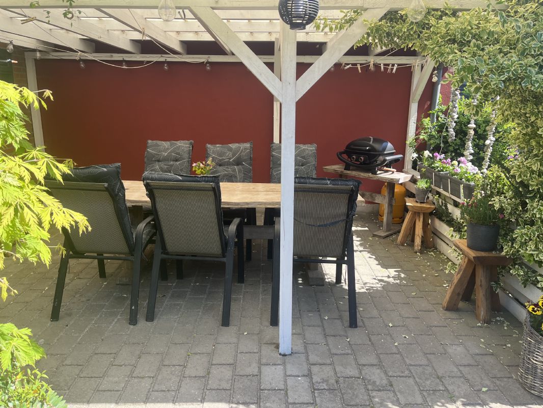Overd�kket terrasse.